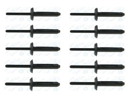 Steckdübel mit Stift, Set 10 Stück, z.B. für Verbindung Koflügel-Innenverkleidung Jeep JK