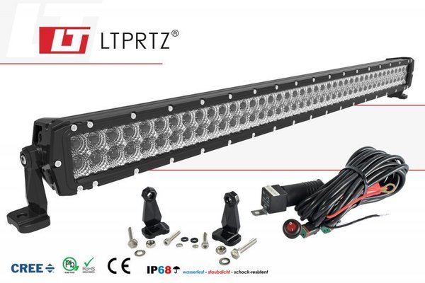 LTPRTZ® LED 240W Lichtbalken 40" 25600LM 9-32V zweireihig