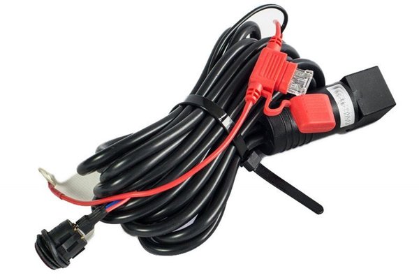 LTPRTZ® Relais Kabelsatz für alle 4" und 6" Lichtbalken 1 Stecker R6 12V