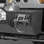RUGGED RIDGE D-Ring Bracket für massive Bumper Jeep Wrangler JK (Bj.07-18), schwarz