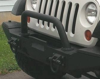 RUGGED RIDGE Hoop Over Rider (Schutzbügel) für XHD Front Bumper Jeep Wrangler JK (Bj.07-18)
