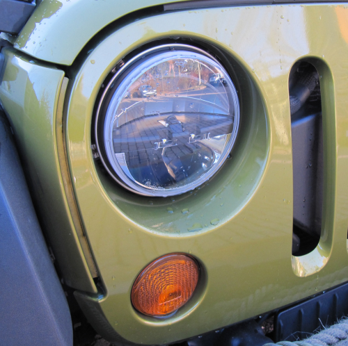 Truck-Lite 7" LED Hauptscheinwerfer-Set inkl. Anti Flicker Module für Jeep Wrangler JK