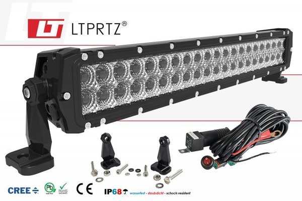 LTPRTZ® LED 120W Lichtbalken 20" 13200LM 9-32V zweireihig