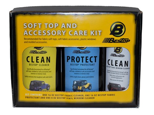 Bestop® Softtop Reiniger- und Pflegeset 3tlg. für alle Jeep-Verdecke