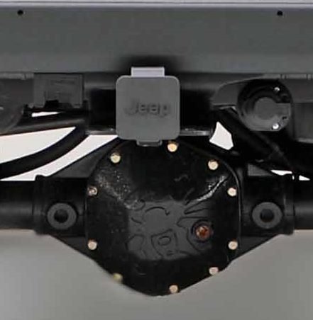 MOPAR Verschlusskappe für 2" US-Anhängerkupplungen mit Jeep Logo aus Gummi schwarz