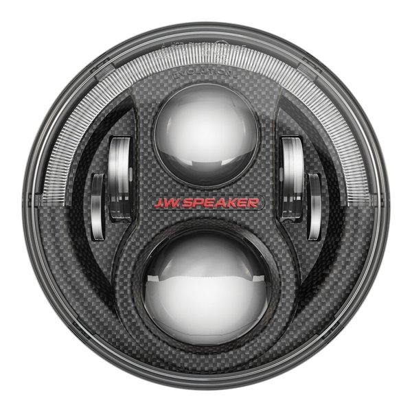 J.W.Speaker 8700 Evolution J 2 LED Hauptscheinwerfer Jeep JK, Optik Carbon, neue Generation!