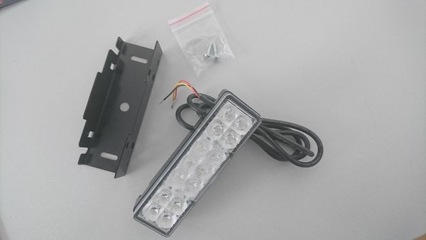 LED-Kombileuchte Nebelschlussleuchte/Rückfahrleuchte inkl. Anbaurahmen, mit E-Zulassung