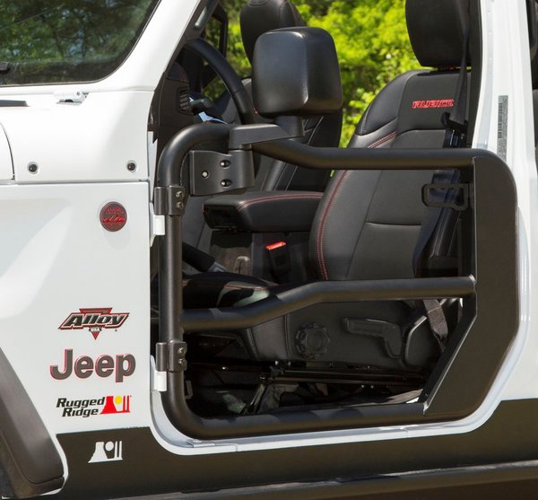 RUGGED RIDGE Front Tube Doors Stahlrohrtüren-Set inkl. Spiegel vorne für Jeep JL (ab Bj.2018)