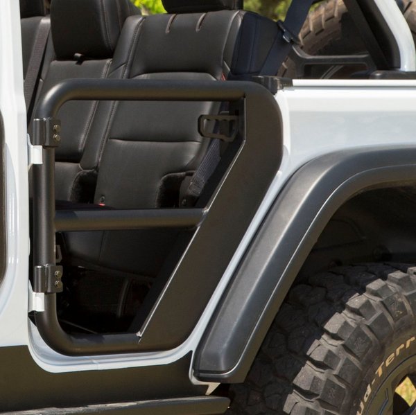 RUGGED RIDGE Rear Tube Doors Stahlrohrtüren-Set hinten für Jeep JLU (ab Bj.2018)