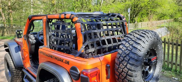 CARGO Schutznetze Set (3-teilig) für Jeep Wrangler JL 2-türer (ab Bj.2018)