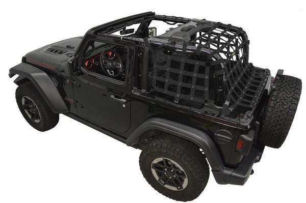 CARGO Schutznetze Set (3-teilig) für Jeep Wrangler JL 2-türer (ab Bj.2018)