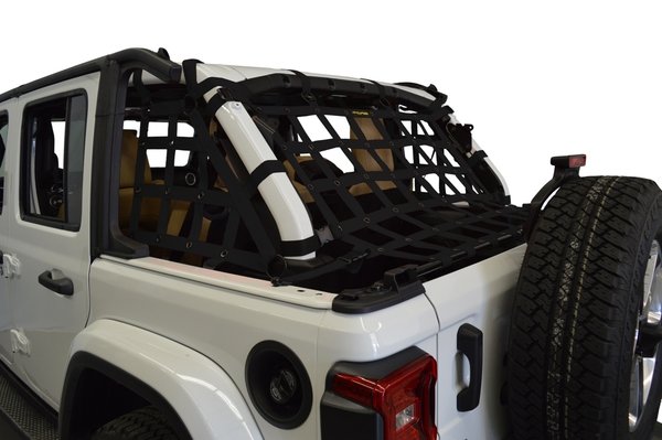 CARGO Schutznetze Set (3-teilig) für Jeep Wrangler JLU 4-türer (ab Bj.2018)