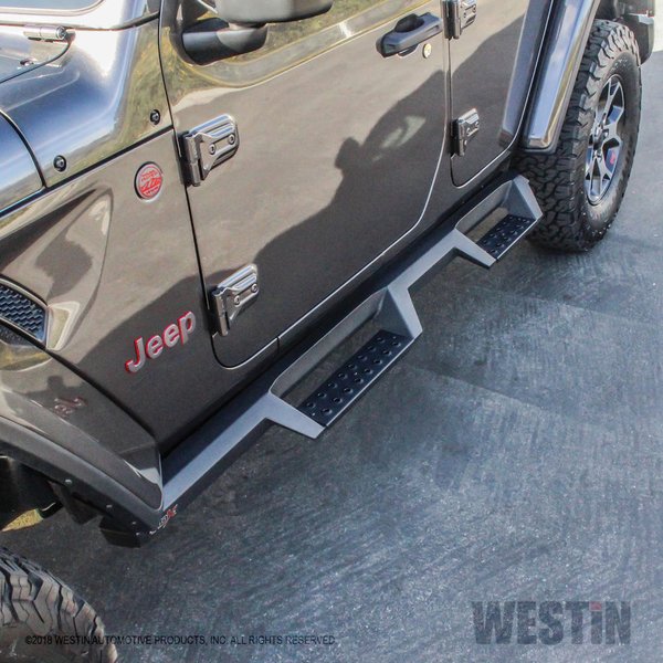 WESTIN HDX Nerf Steps Textured Black Jeep Gladiator JT 4-türer (ab Bj.2019)