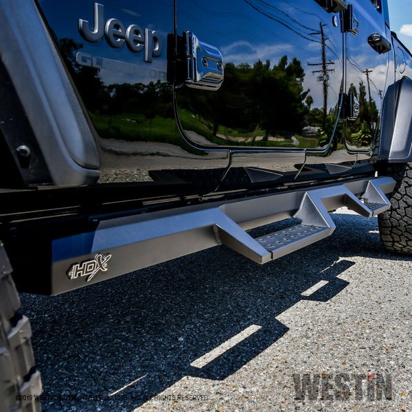 WESTIN HDX Nerf Steps Textured Black Jeep Gladiator JT 4-türer (ab Bj.2019)
