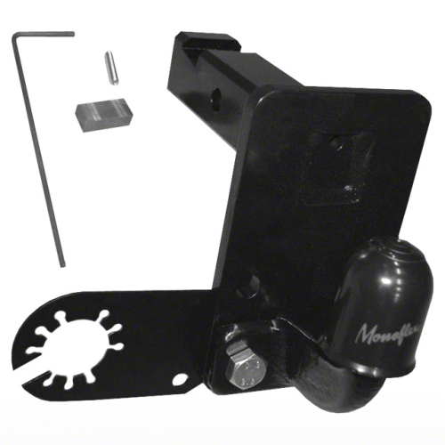 Anhängerkupplung-Einschub 2" mit verstellbarem Kugelkopf, mit EG-Typengenehmigung