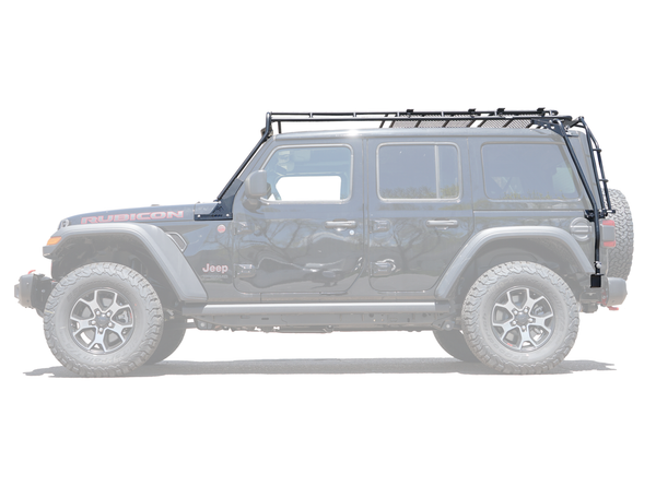 GOBI RACK STEALTH Dachträgersystem für Jeep Wrangler JLU mit Sky One Touch Dach 4-türer (ab Bj.'18)