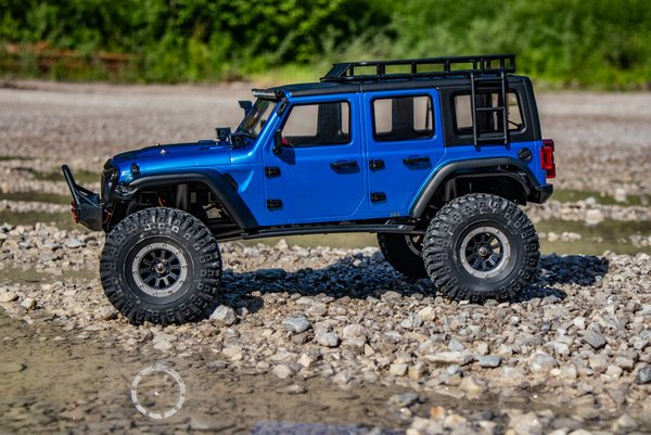 SHERPA CR3.4 CRAWLER Jeep Wrangler JLU Unlimited 1:10 Farbe Blau