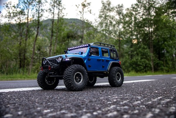 SHERPA CR3.4 CRAWLER Jeep Wrangler JLU Unlimited 1:10 Farbe Blau