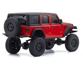 KYOSHO Jeep® Rubicon Mini Z 4x4 MX-01, Maßstab 1:24, Farbe: Firecracker Red