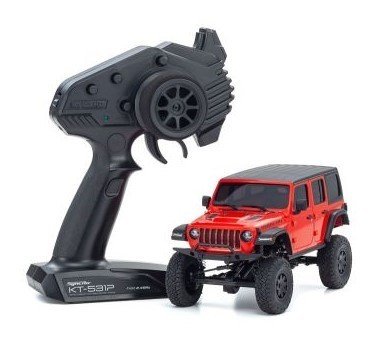 KYOSHO Jeep® Rubicon Mini Z 4x4 MX-01, Maßstab 1:24, Farbe: Firecracker Red