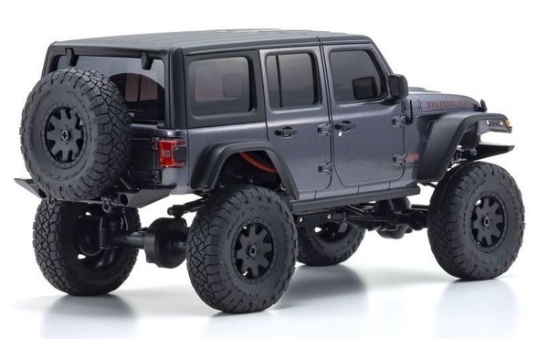 KYOSHO Jeep® Rubicon Mini Z 4x4 MX-01, Maßstab 1:24, Farbe: Granite Metallic