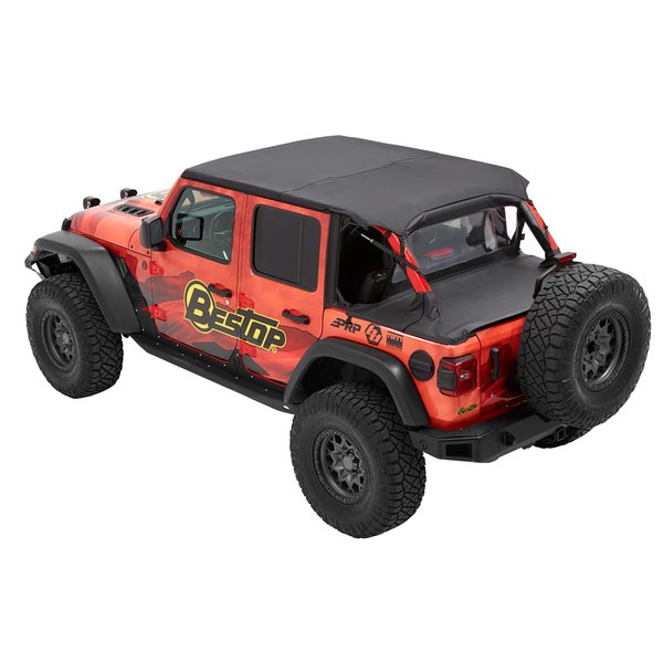 BESTOP® Safari Bikinitop Black Diamond Jeep Wrangler JLU 4-türer (ab Bj.2018)