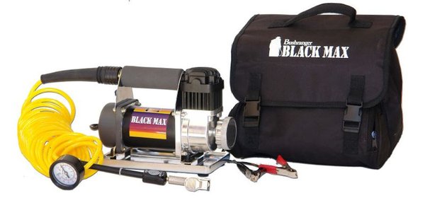 BUSHRANGER BLACK MAX Kompressor Mobil 12V mit Batterieklemmen 40LPM bei 2bar